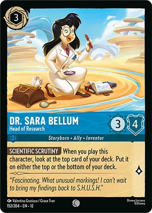 Dr. Sara Bellum - Head of Research — Wilds Unknown card