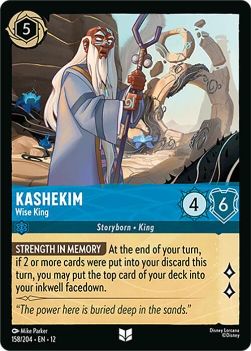 Kashekim - Wise King — Wilds Unknown card