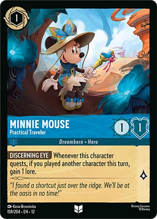 Minnie Mouse - Practical Traveler — Wilds Unknown card