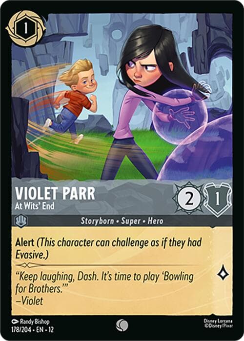 Violet Parr - At Wits' End — Wilds Unknown card