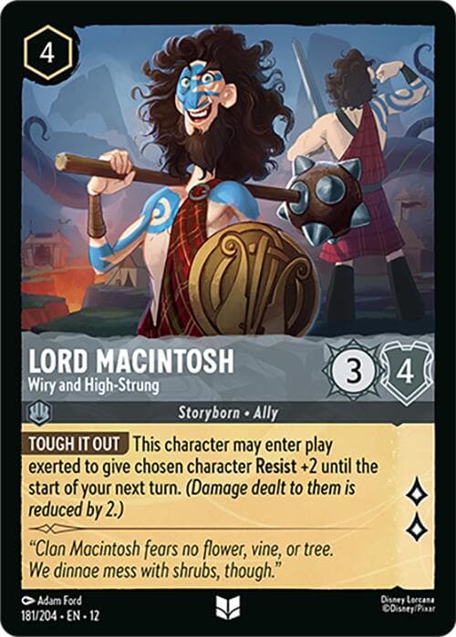 Lord Macintosh - Wiry and High-Strung — Wilds Unknown card