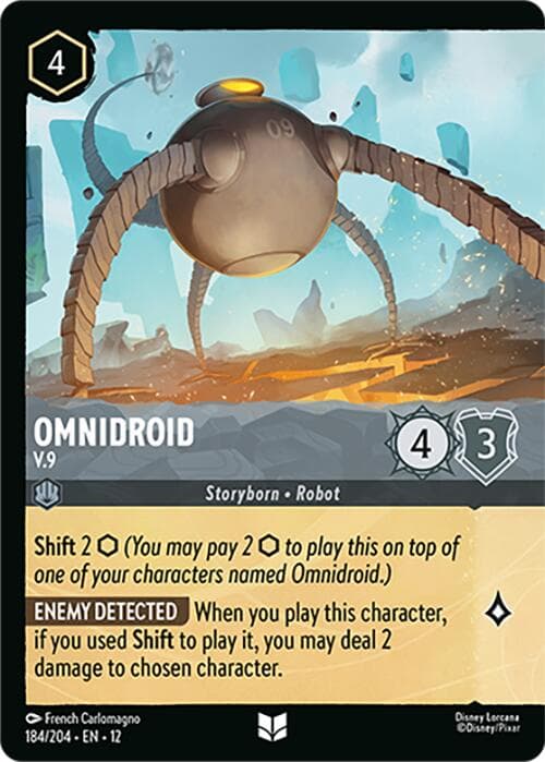 Omnidroid - V.9 (Foil) — Wilds Unknown card