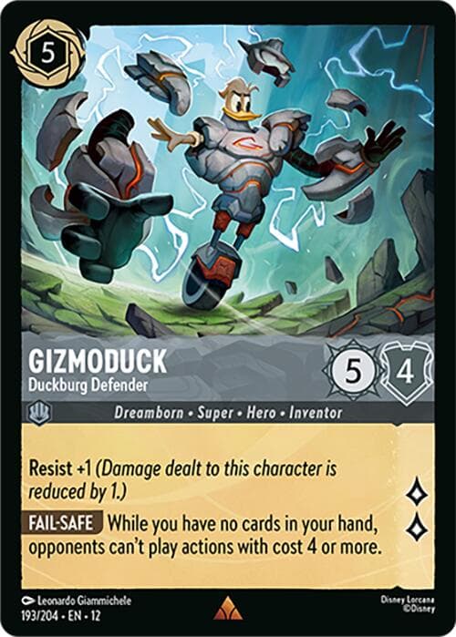 Gizmoduck - Duckburg Defender — Wilds Unknown card