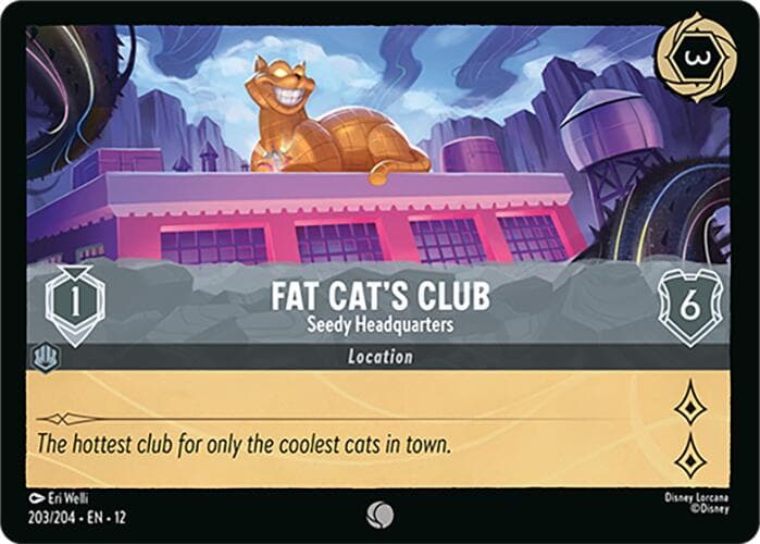 Fat Cat's Club - Seedy Headquarters — Wilds Unknown card
