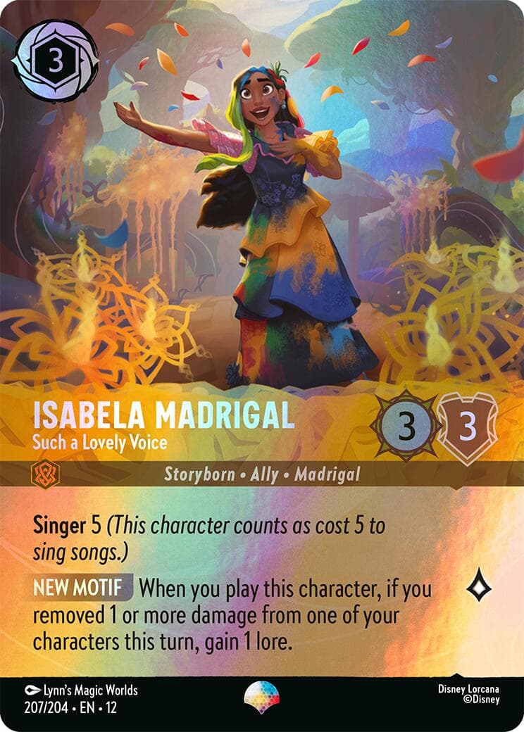 Isabela Madrigal - Such a Lovely Voice (Epic) — Wilds Unknown card