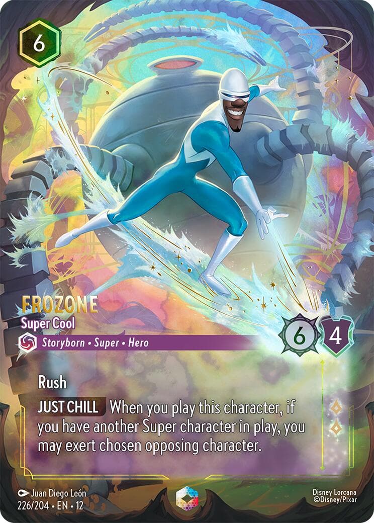 Frozone - Super Cool (Enchanted) — Wilds Unknown card