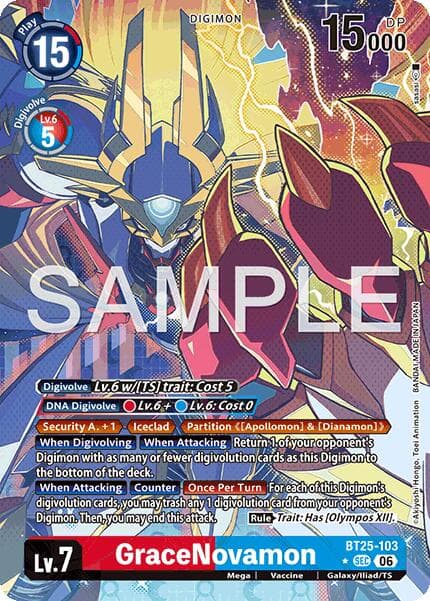 GraceNovamon (Alternate Art) — Dual Revolution card