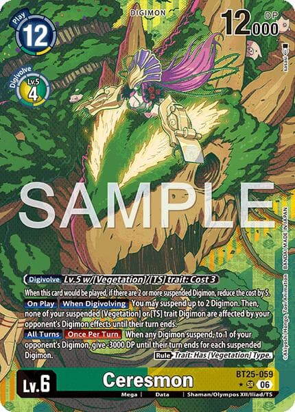 Ceresmon (Alternate Art) — Dual Revolution card