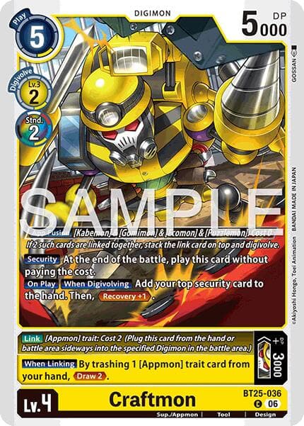 Craftmon — Dual Revolution card