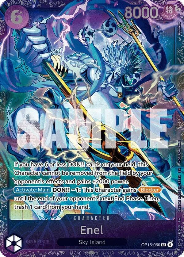 Enel (Treasure Cup May 2026) — One Piece Promotion Cards card