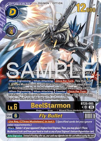 BeelStarmon // Fly Bullet (Alternate Art) — Dual Revolution card