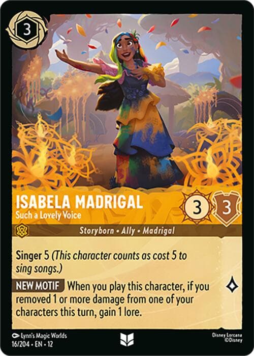 Isabela Madrigal - Such a Lovely Voice — Wilds Unknown card