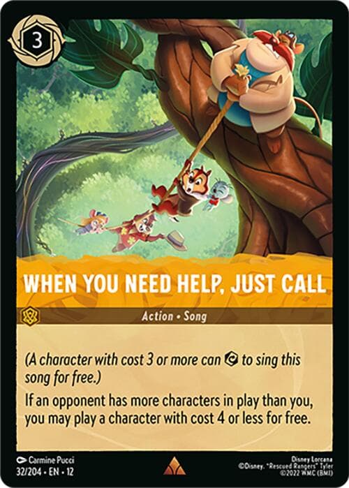 When You Need Help, Just Call — Wilds Unknown card