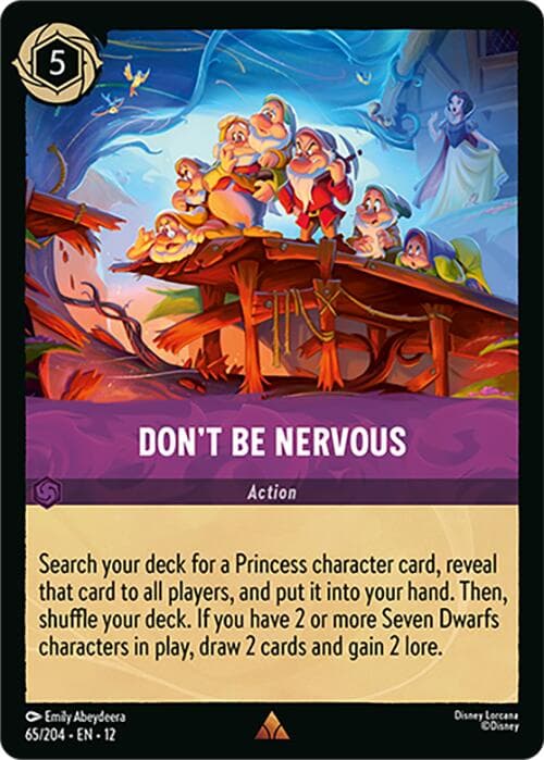 Don't Be Nervous — Wilds Unknown card
