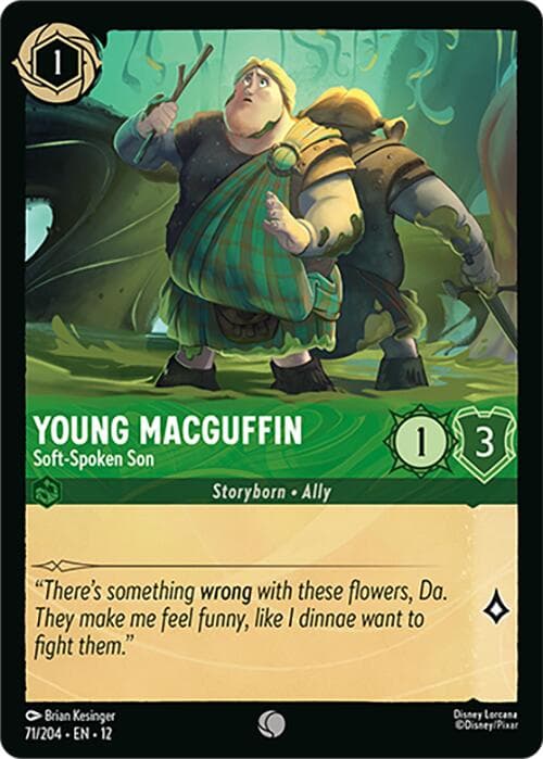 Young MacGuffin - Soft-Spoken Son — Wilds Unknown card