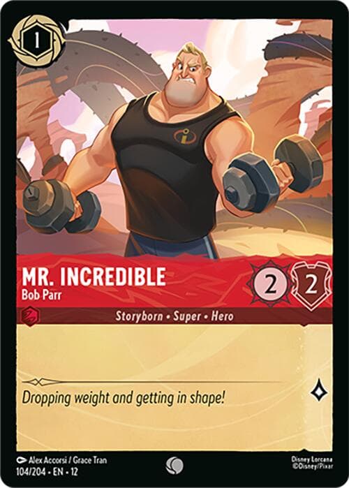 Mr. Incredible - Bob Parr — Wilds Unknown card