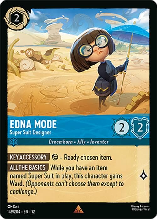 Edna Mode - Super Suit Designer — Wilds Unknown card