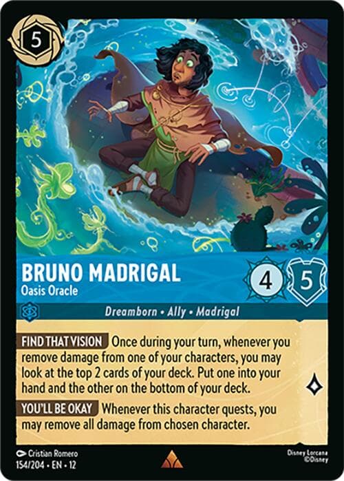 Bruno Madrigal - Oasis Oracle — Wilds Unknown card