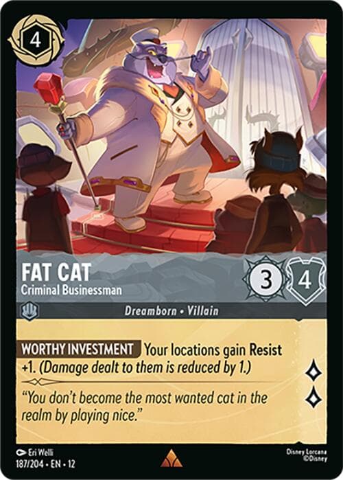 Fat Cat - Criminal Businessman — Wilds Unknown card