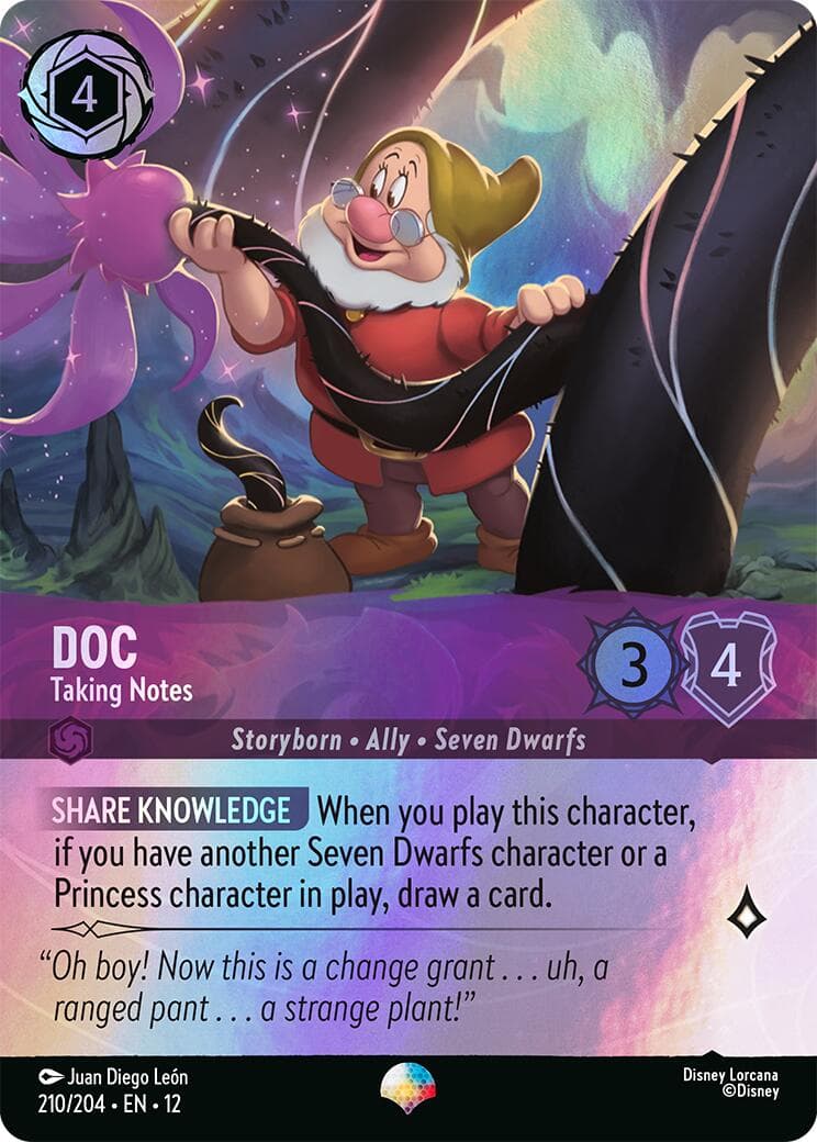 Doc - Taking Notes (Epic) — Wilds Unknown card
