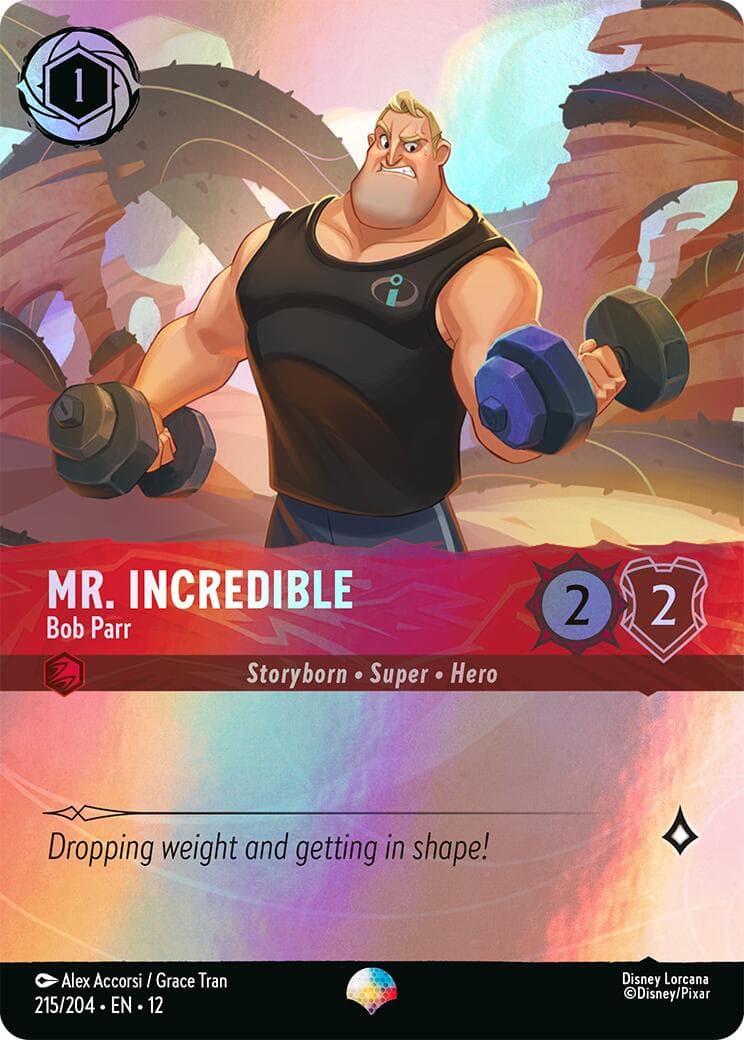 Mr. Incredible - Bob Parr (Epic) — Wilds Unknown card