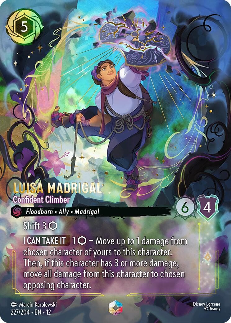 Luisa Madrigal - Confident Climber (Enchanted) — Wilds Unknown card