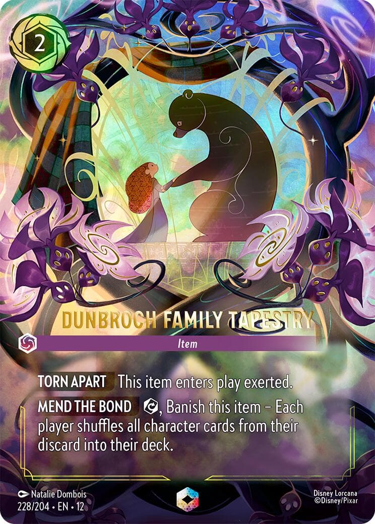 DunBroch Family Tapestry (Enchanted) — Wilds Unknown card
