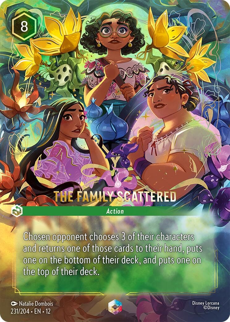 The Family Scattered (Enchanted) — Wilds Unknown card