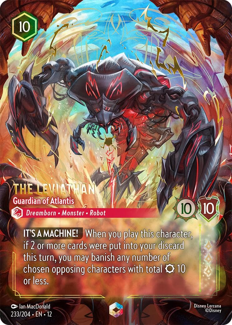 The Leviathan - Guardian of Atlantis (Enchanted) — Wilds Unknown card
