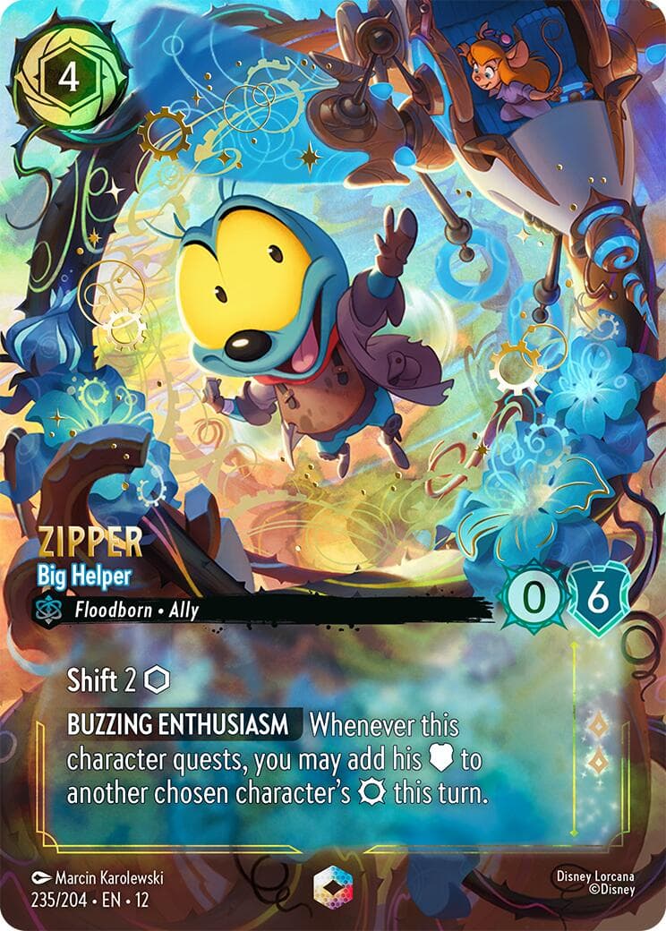 Zipper - Big Helper (Enchanted) — Wilds Unknown card