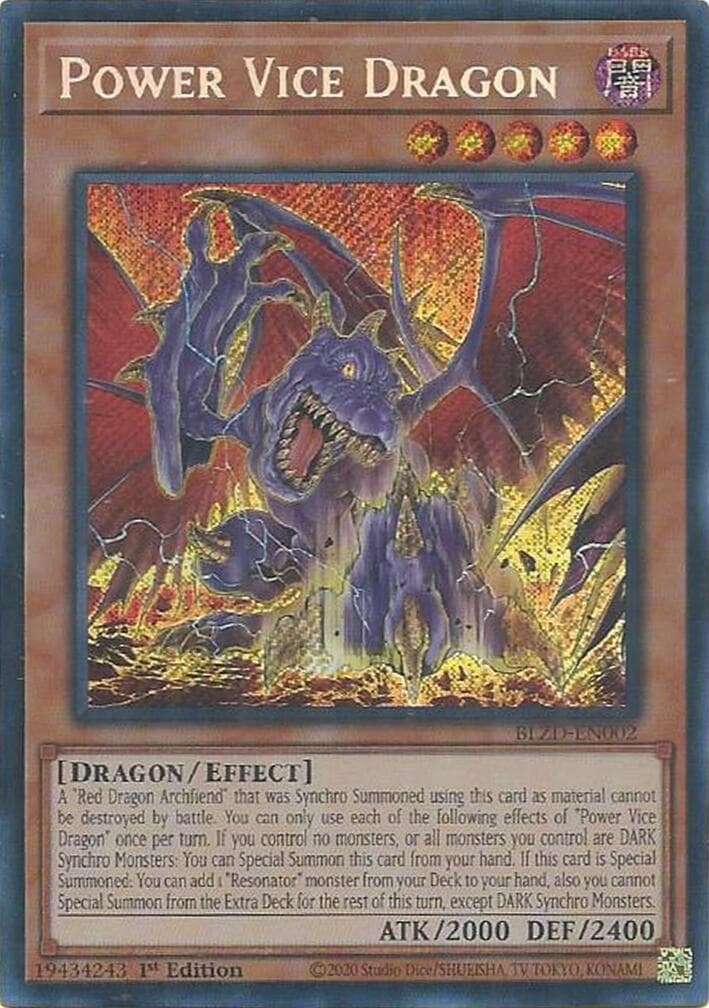 Power Vice Dragon — Blazing Dominion card