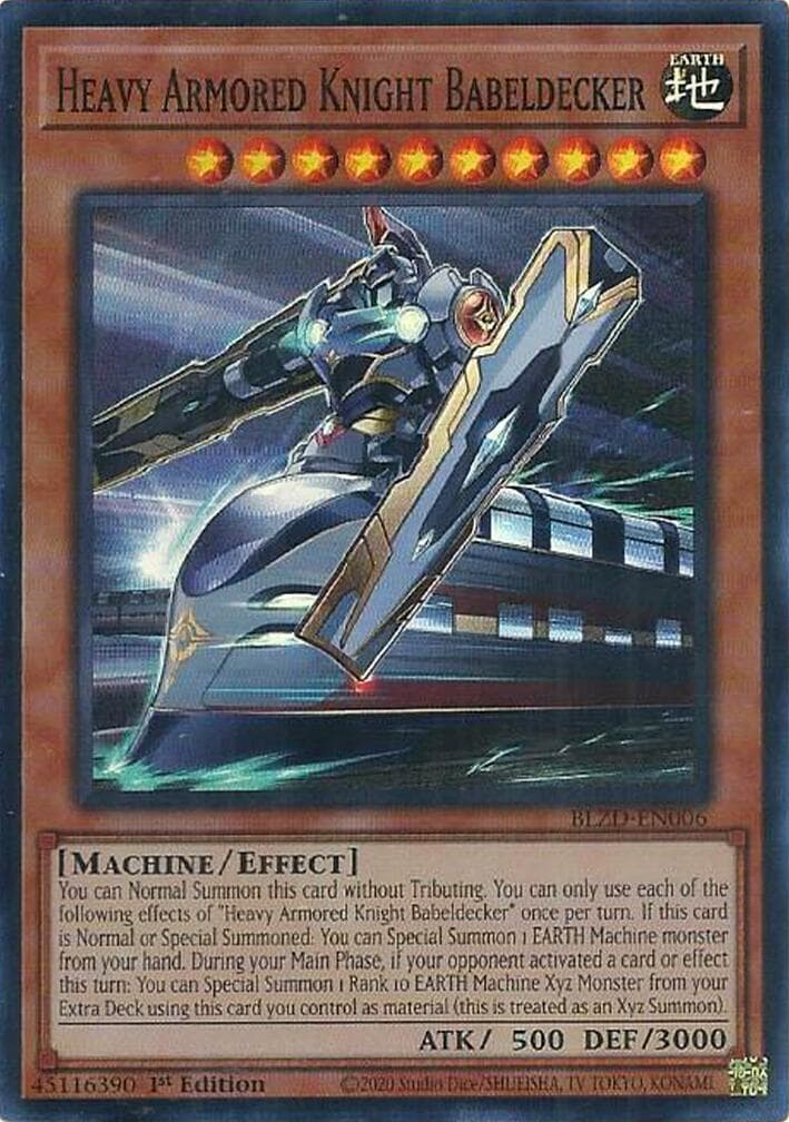 Heavy Armored Knight Babeldecker — Blazing Dominion card