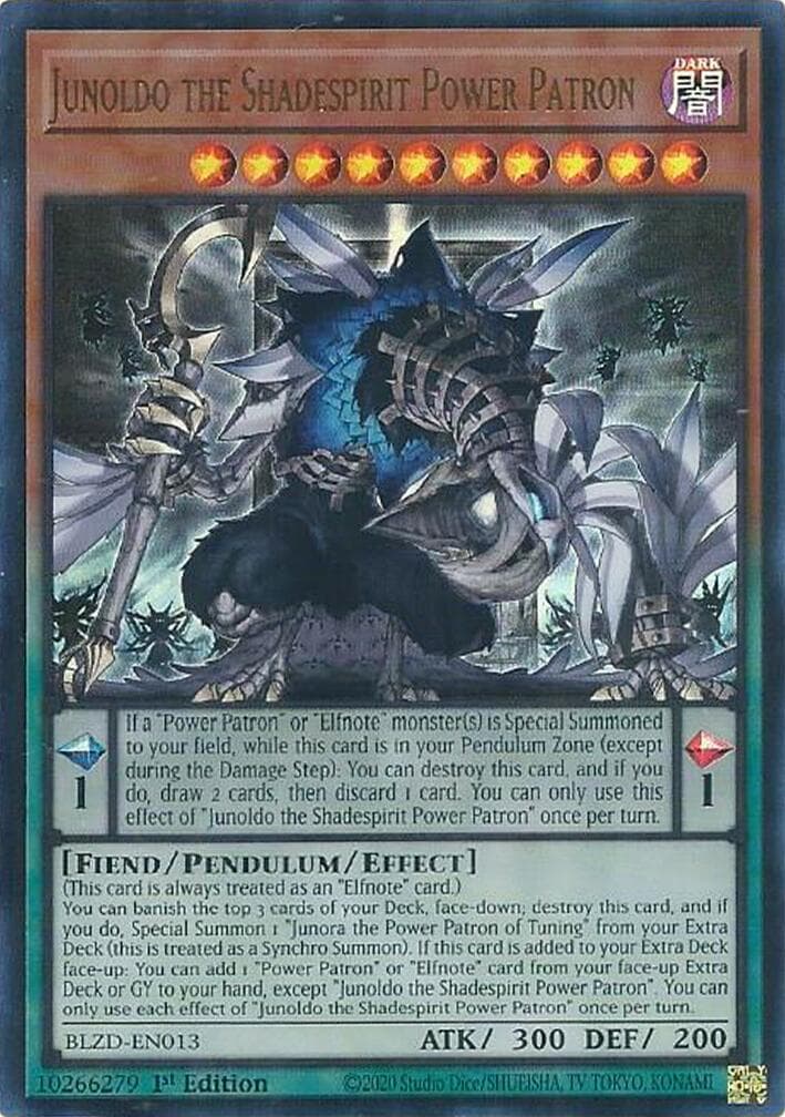 Junoldo the Shadespirit Power Patron — Blazing Dominion card