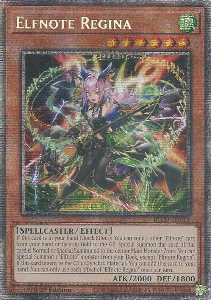 Elfnote Regina (Starlight Rare) — Blazing Dominion card