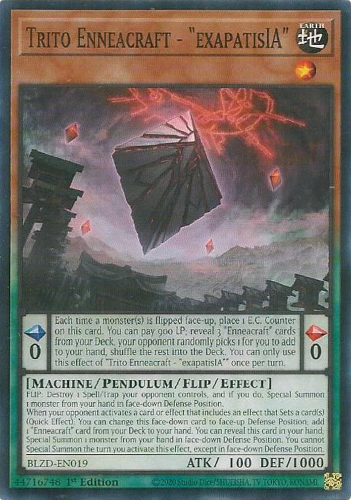 Trito Enneacraft - "exapatisIA" — Blazing Dominion card