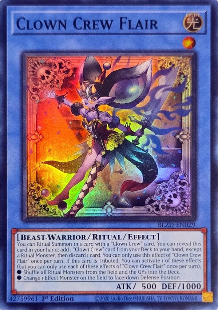 Clown Crew Flair — Blazing Dominion card