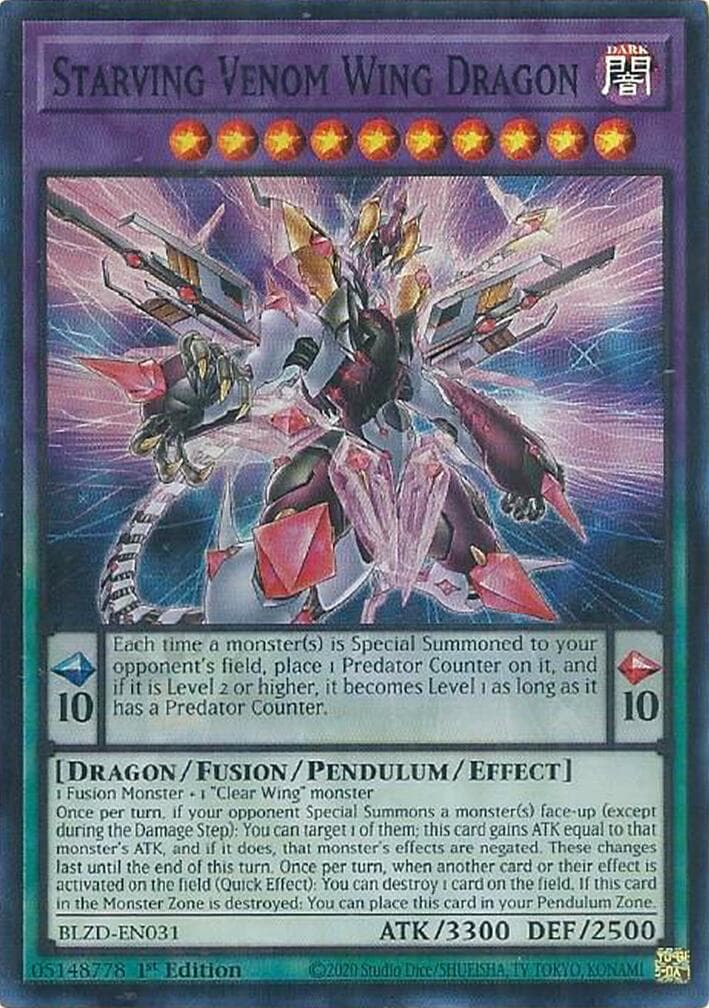 Starving Venom Wing Dragon — Blazing Dominion card