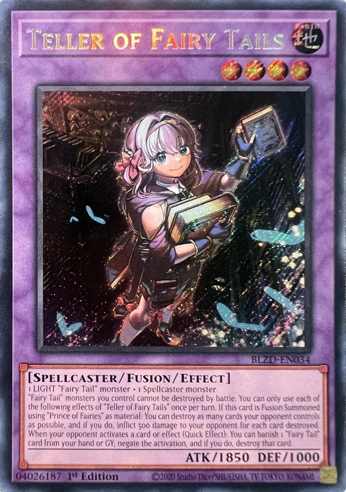 Teller of Fairy Tails — Blazing Dominion card