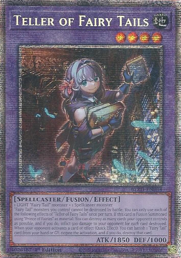 Teller of Fairy Tails (Starlight Rare) — Blazing Dominion card
