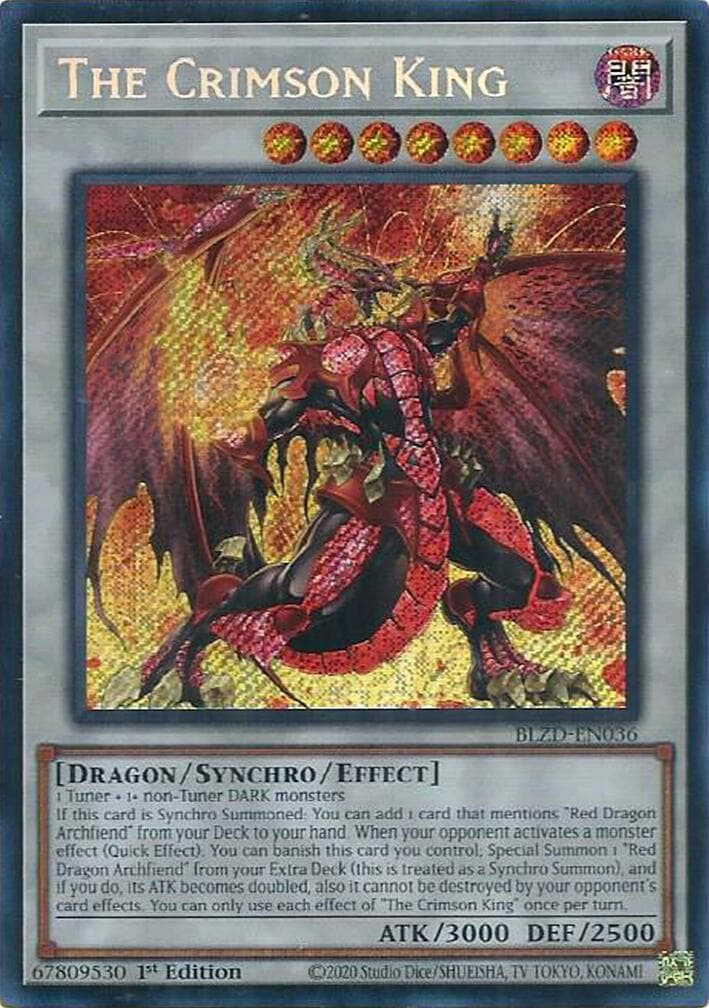 The Crimson King — Blazing Dominion card