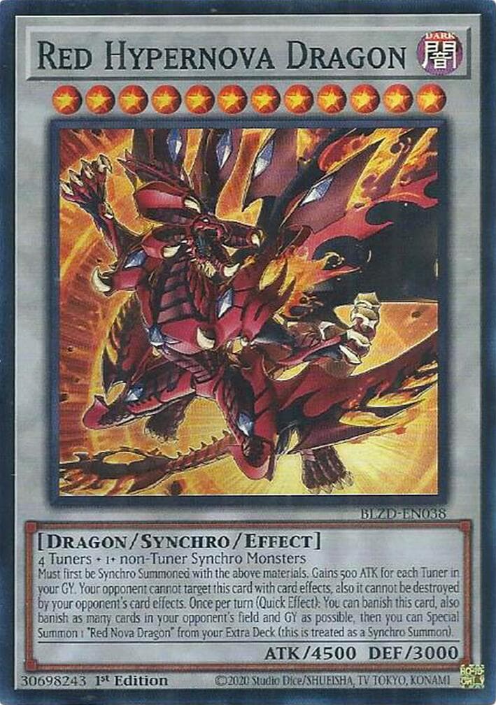 Red Hypernova Dragon — Blazing Dominion card