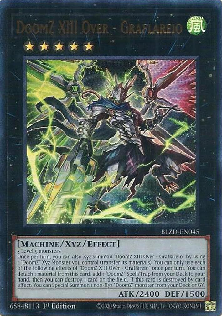 DoomZ XIII Over - Graflareio — Blazing Dominion card
