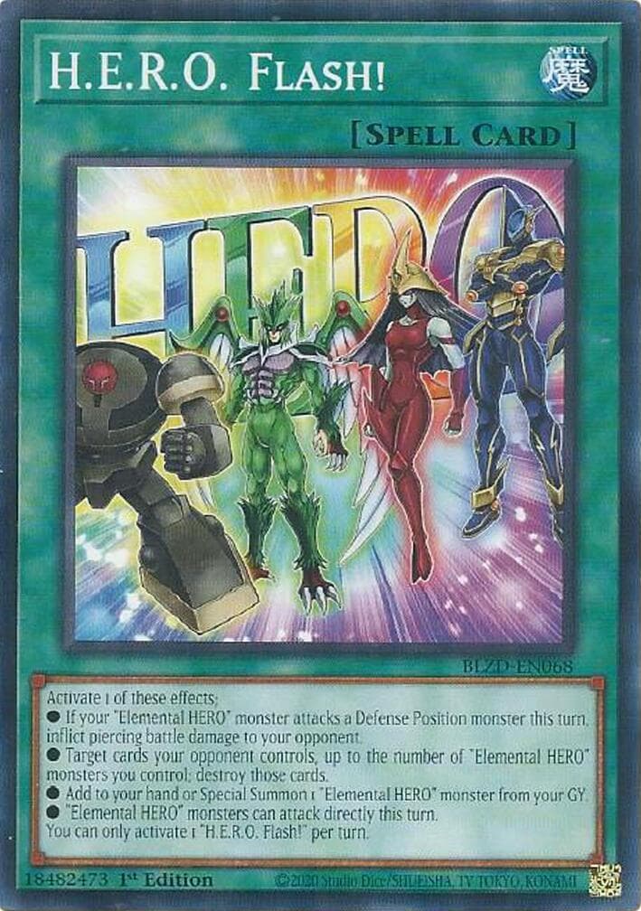H.E.R.O. Flash! — Blazing Dominion card