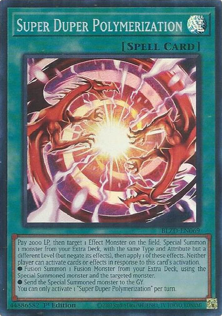 Super Duper Polymerization — Blazing Dominion card
