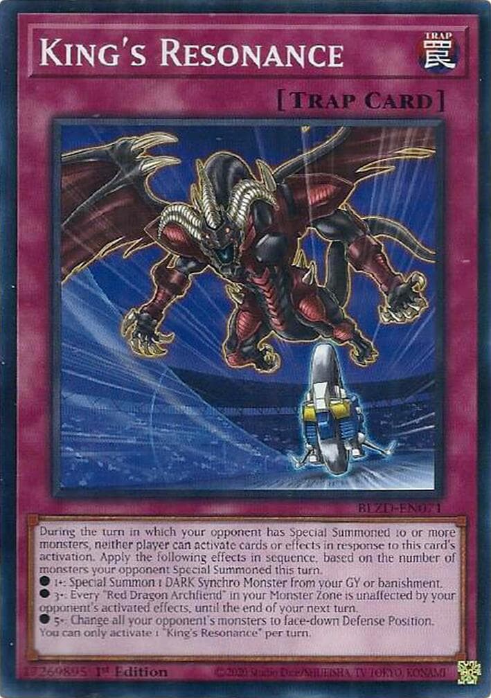 King's Resonance — Blazing Dominion card
