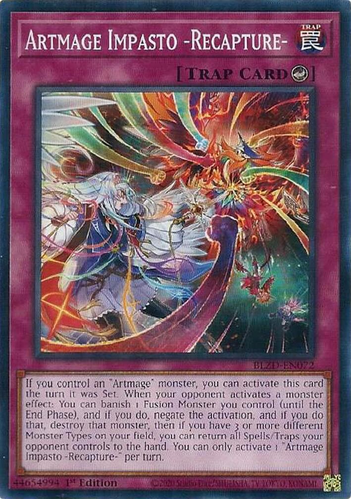 Artmage Impasto -Recapture- — Blazing Dominion card