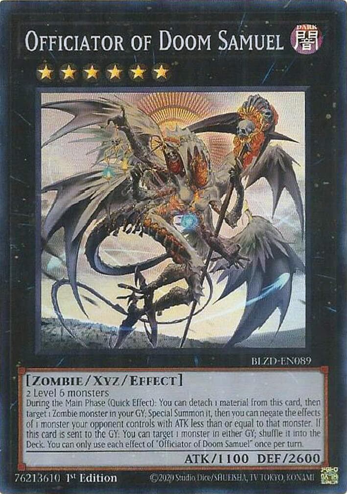 Officiator of Doom Samuel — Blazing Dominion card