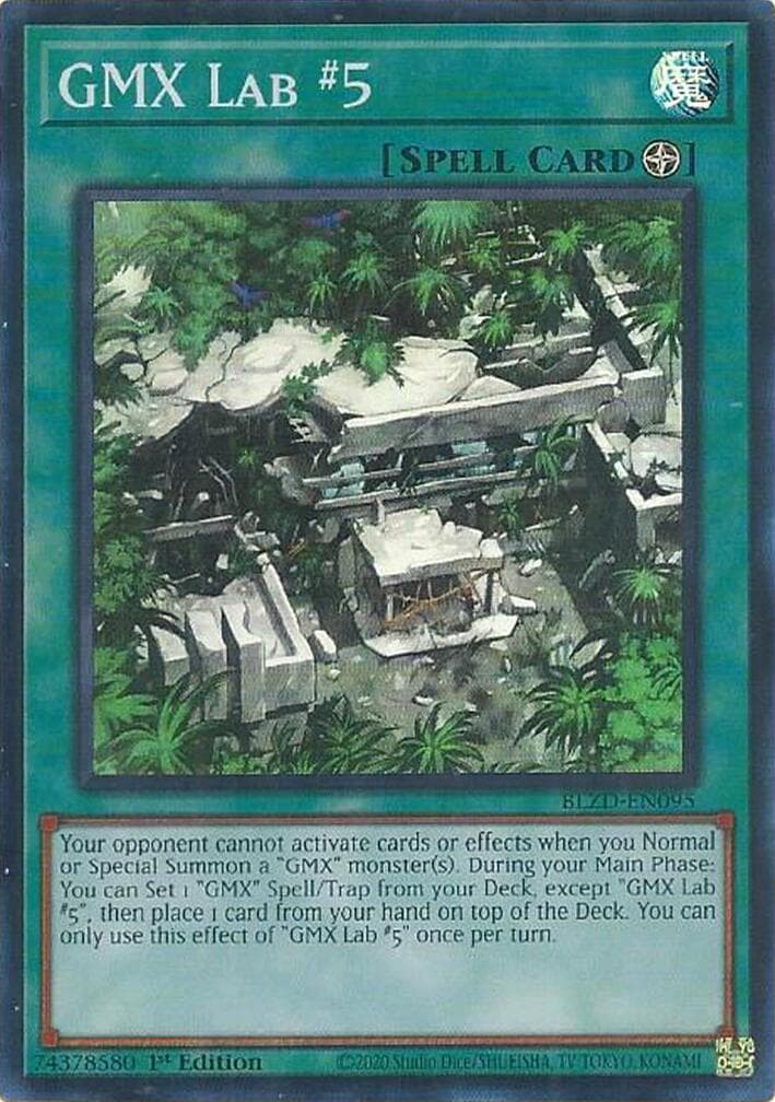 GMX Lab #5 — Blazing Dominion card