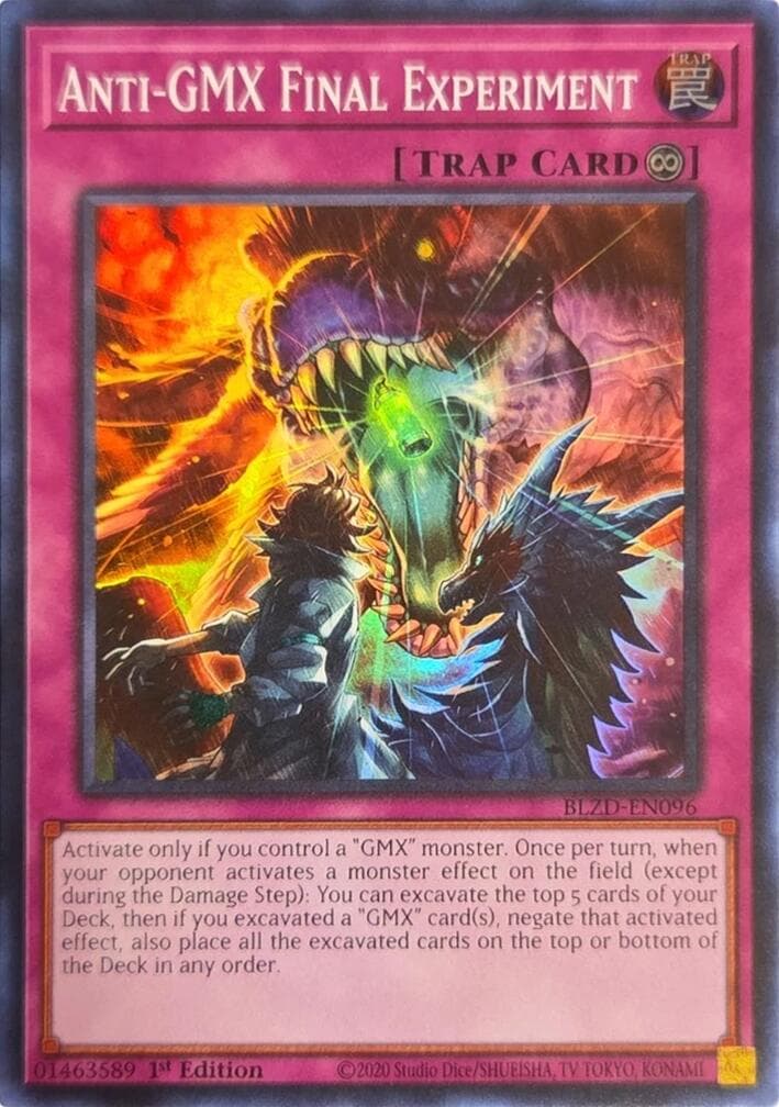 Anti-GMX Final Experiment — Blazing Dominion card