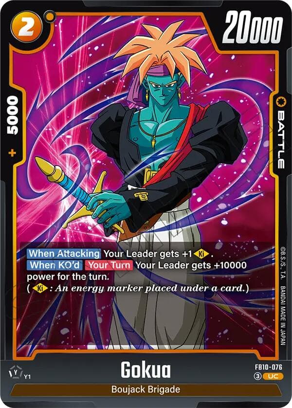 Gokua - FB10-076 — Cross Force card